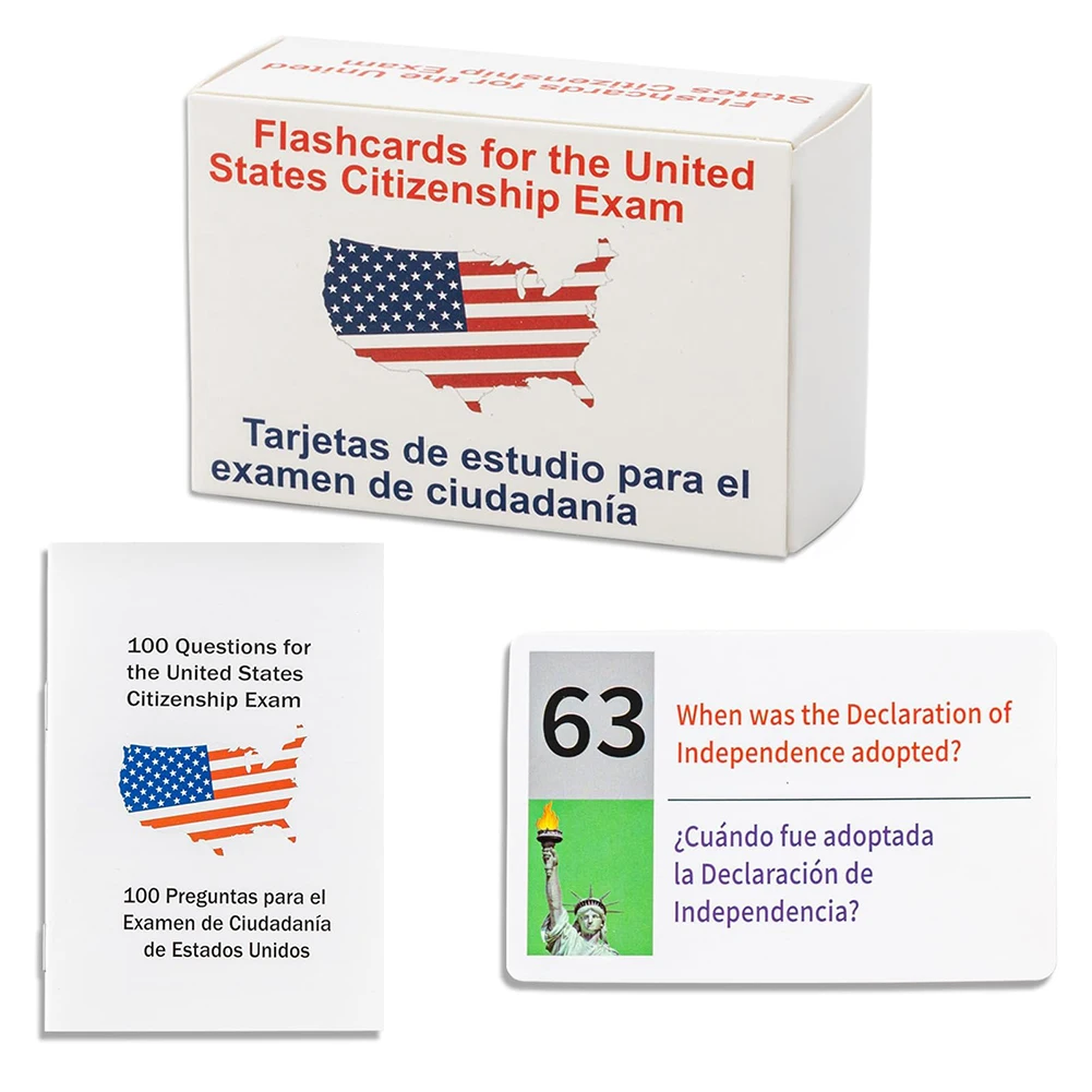 

US Citizenship Flash Cards 100 Questions and Answers Flashcards US Citizenship Flashcards for US Citizenship Naturalization Test