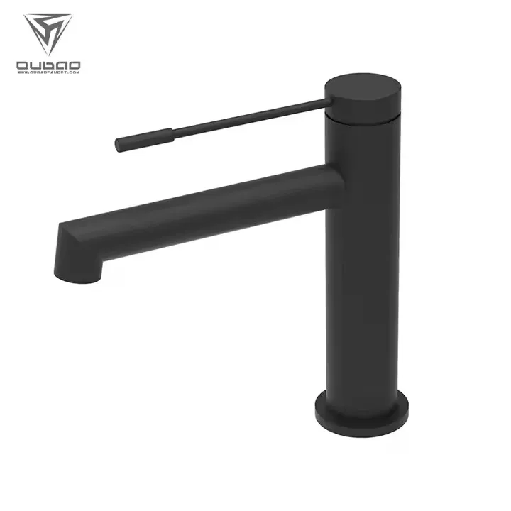 Newest Modern Luxurious Texture Bathroom Sink Faucet Brass Black,Gun grey Hot cold Water Mixer Tap Wash Basin Faucet Single Hole