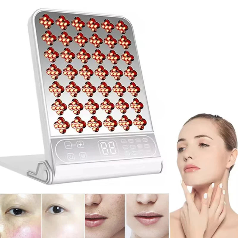 

LED Large Row of Lights Photon Therapy Skin Rejuvenation Instrument Whole Body Spectrometer Red Blue Face Printing Beauty Device