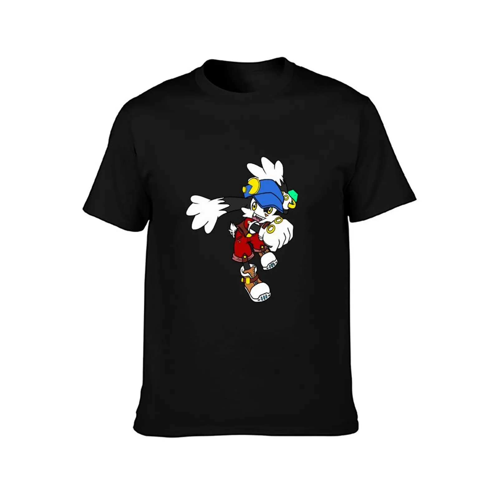 Klonoa's Re-design (Base color) T-Shirt Big Size Simple T-Shirt