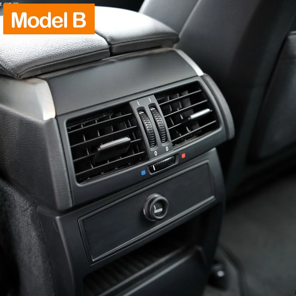 Verbesserte hintere Konsolen-Luftzirkulation, AC-Entlüftungsgitter-Panel-Abdeckung für BMW X5 X6 E70 E71 E72 2007–2013 64226958748 – Detail 18