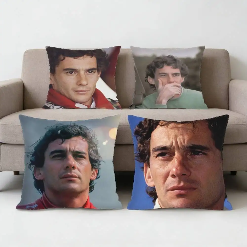 

Driver-A-AyrtonS-S-Senna Pillow Case Sofa Living Room Bedroom Headboard Backrest Cushion Square Cushion Nap Time