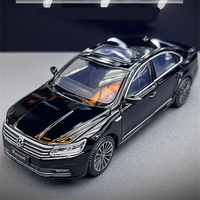 1:32 VW Passat 380 TSI Alloy Car Model Diecast Metal Car Vehicles Model Simulation Sound and Light Collection Childrens Toy Gift