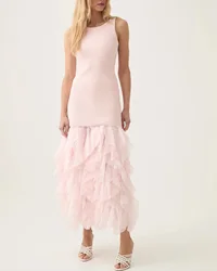 Customized Modern Crew Neck Organza Evening Dresses Graceful Pleats Zipper Back Sleeveless Vestido De Festa Vestido De Noche