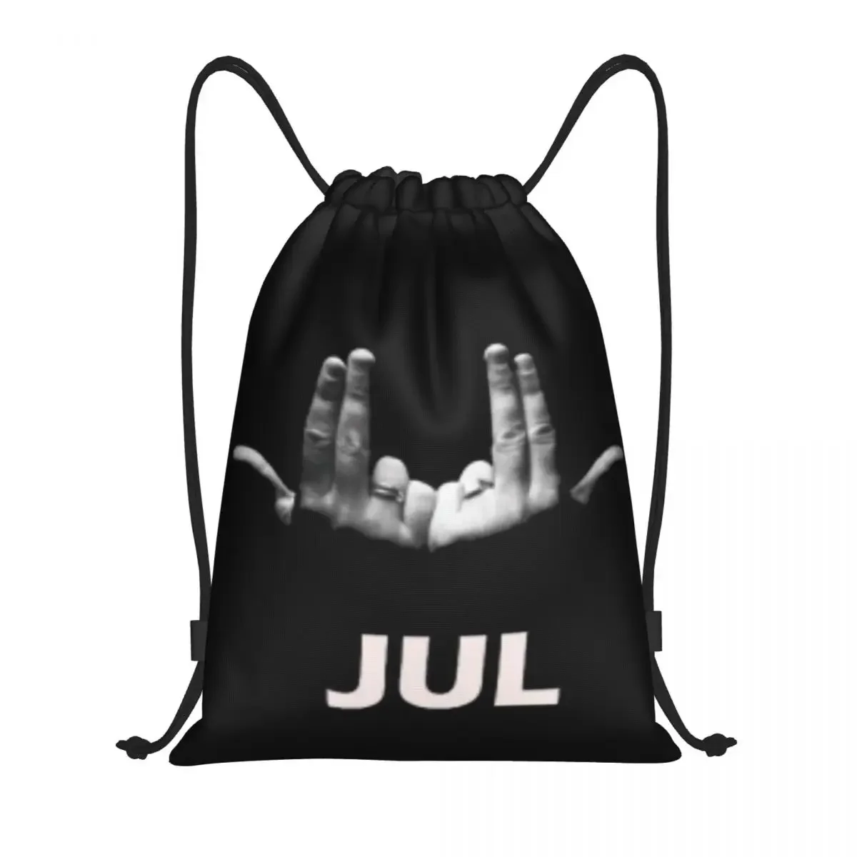 

Custom France Jul Drawstring Bags Women Men Lightweight Sports Gym Storage Backpack