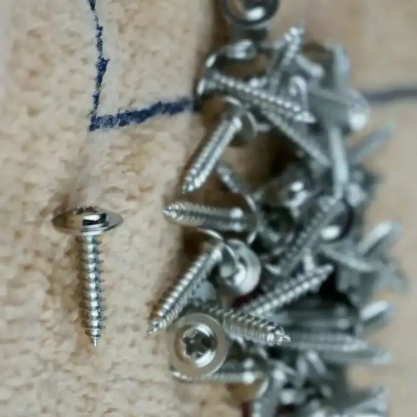 50pcs 100pcs servo screws M2.5 mm x 12mm Cross self-tapping w/ washer self tapping servo screw for FUTABA JR HITEC MKS servo