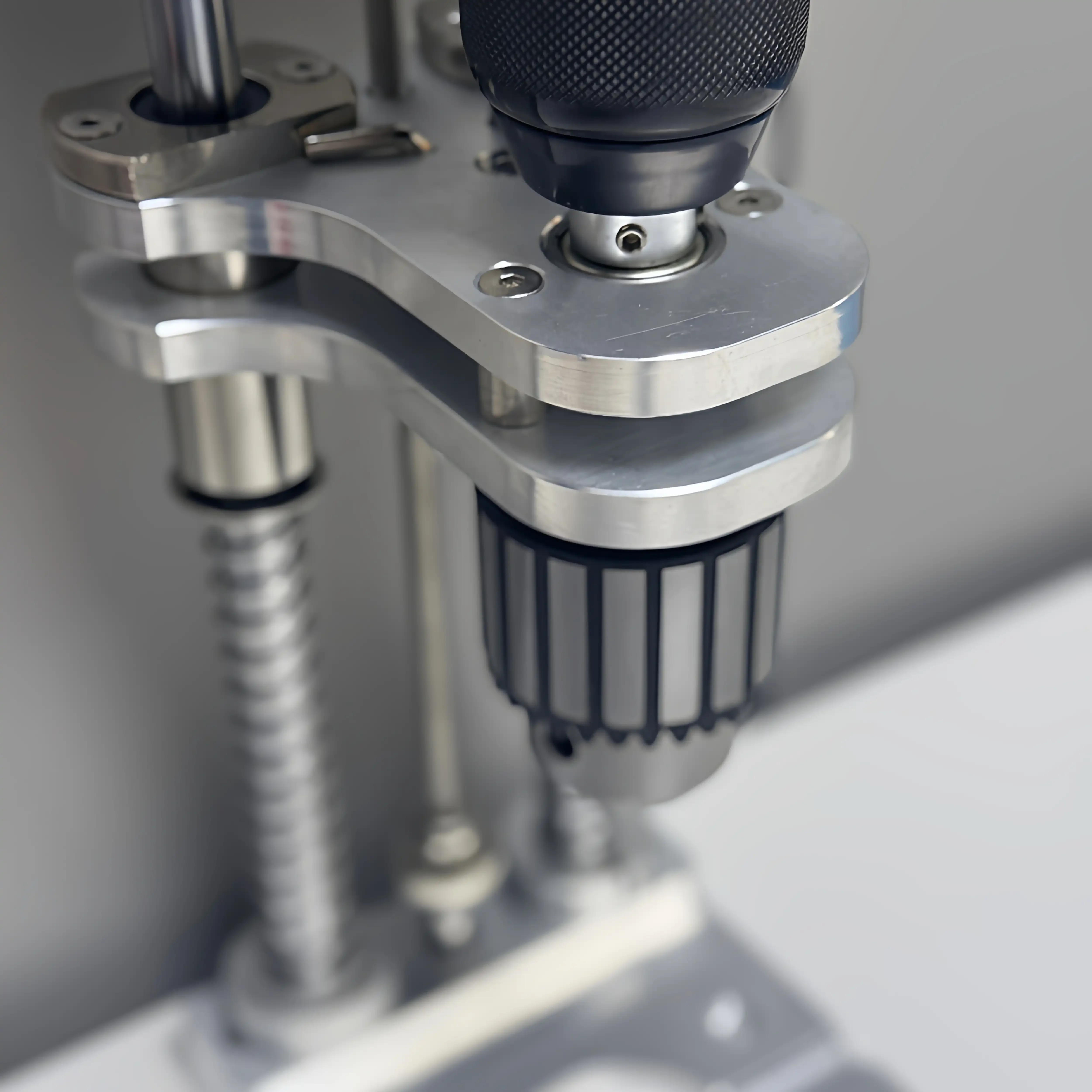 Electric Drill Vertical Drilling Stand, Multi-function Drill Locator Holder, Metal Bracket for Power Tools