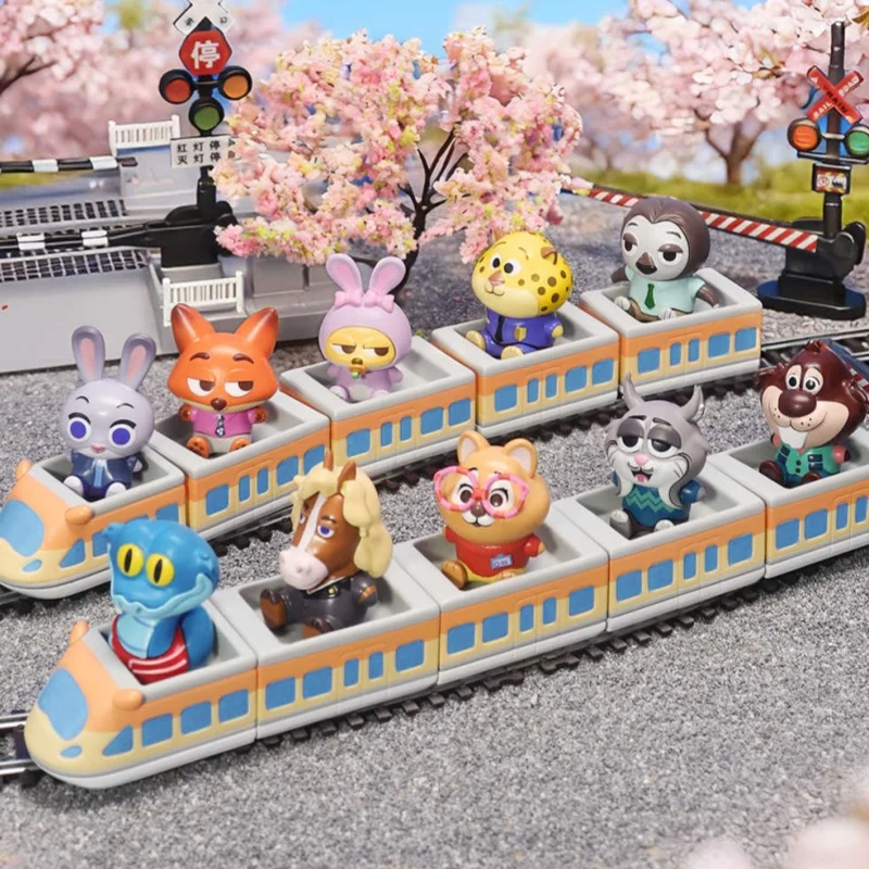 

Оригинальная 2-рядная слепая коробка Zootopia, слепая сумка Nick Judy Nibbles Goro Kawaii, аниме-модель, молодежная игрушка, фигурка, модель