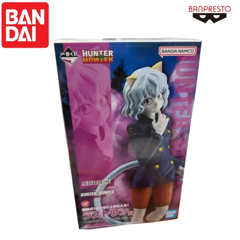 ฟิกเกอร์ Bandai ของแท้จาก Banpresto ตัวละคร Nepheleito ของสะสมใหม่แกะกล่อง ของเล่นแอคชั่นจากอนิเมะ