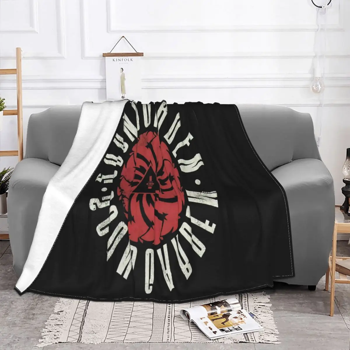 Soundgarden Trunk Ltd Badmotorfinger Black New Official Band Adults Selling Aesthetic Lowest Price Throw Blanket