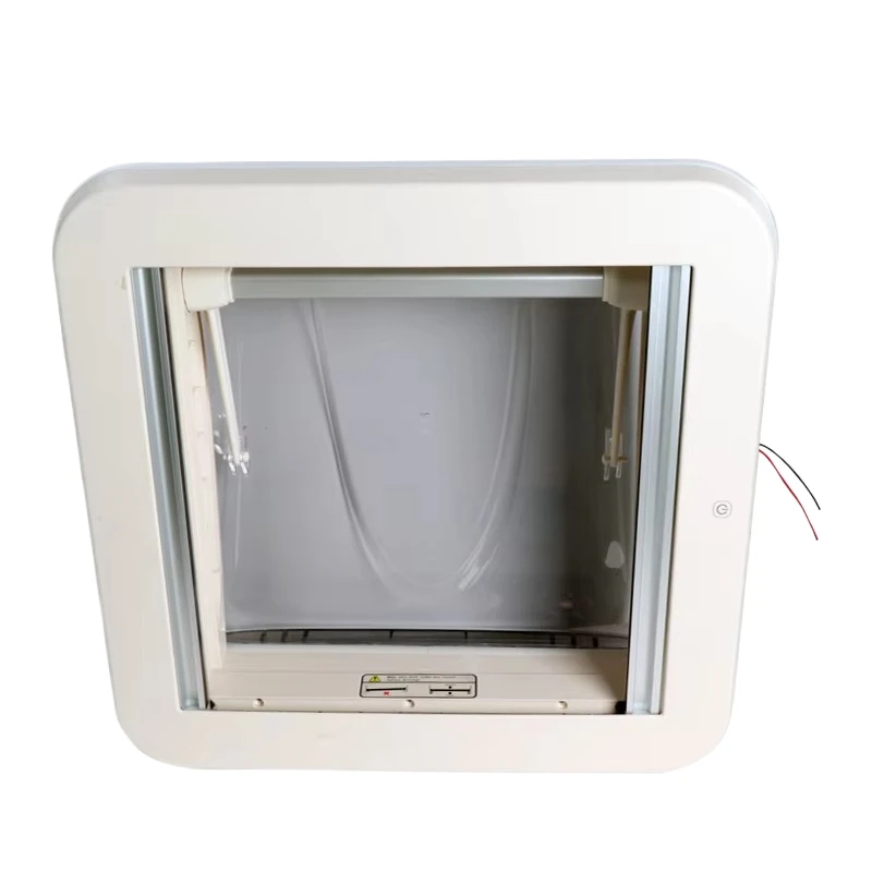 Adjustable 12V Aerodynamic Magnetic Exhaust Fan Car RV Trailer Interior Skylight Roof Fly Screen Kit Interior Kits for