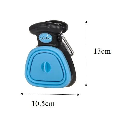 Pet potty picker for walking dogs potty picker Foldable portable potty picker Garbage bag potty picker