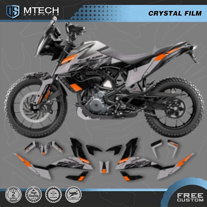 

DSMTECH Motorcycle Graphics Decals Stickers Kits For KTM 2020 2021 2022 ADV 20-22 ADV390 003