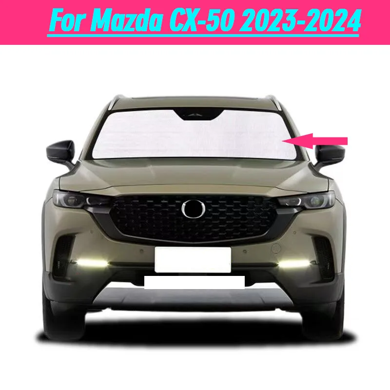 

Солнцезащитный козырек Reat для лобового стекла с УФ-блоком для Mazda CX-50 2023-2024