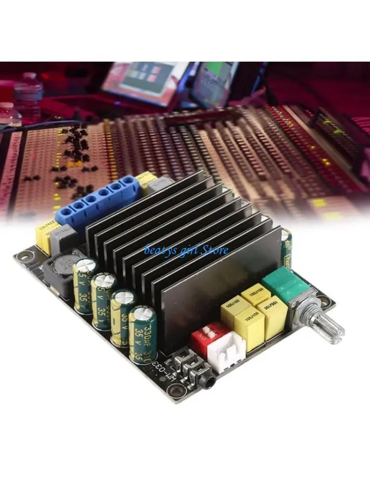 

C7AB TDA7498 100W+100W 2 Channel Amplifier Board Powerful Module Board Capacitance DC12-36V