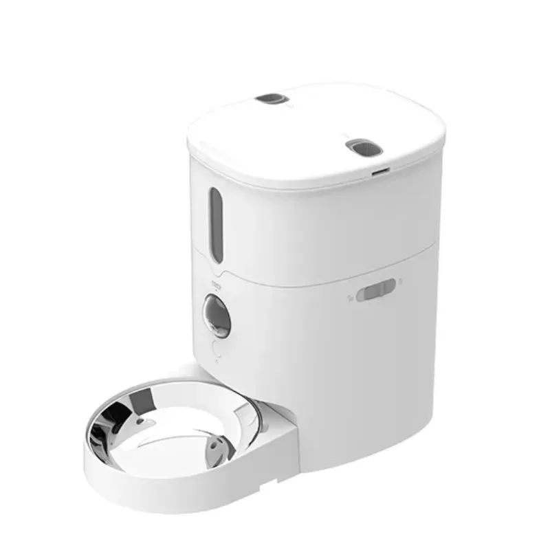 Pet Feeder with Cam-era Tilt Adjusts By