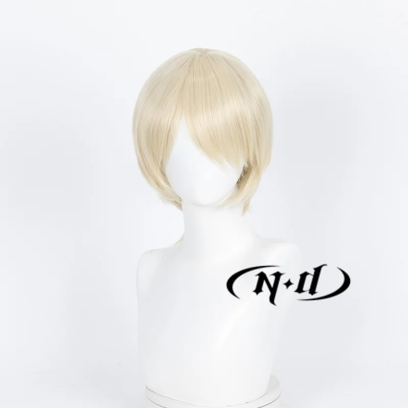 ND Alois Trancy Cosplay Wigs Kuroshitsuji Black Butler Anime Cos Hair Wig for Comic Con Coser Costume Theme Party Heat Resistant