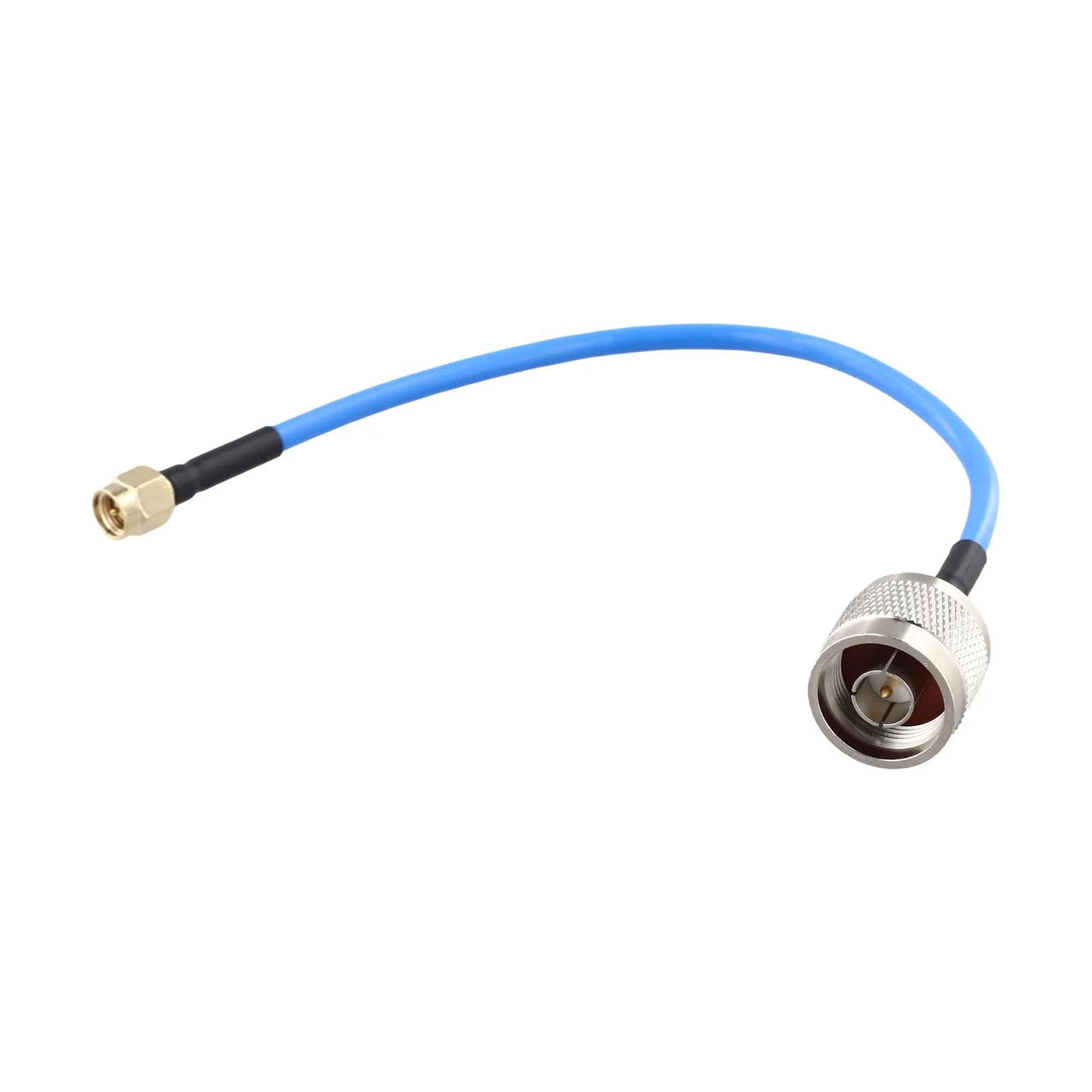 Low-loss RF RG402 Coaxial Tight Space Installations N Male Connector PTFE Insulation FEP Protective Jacket For N Female