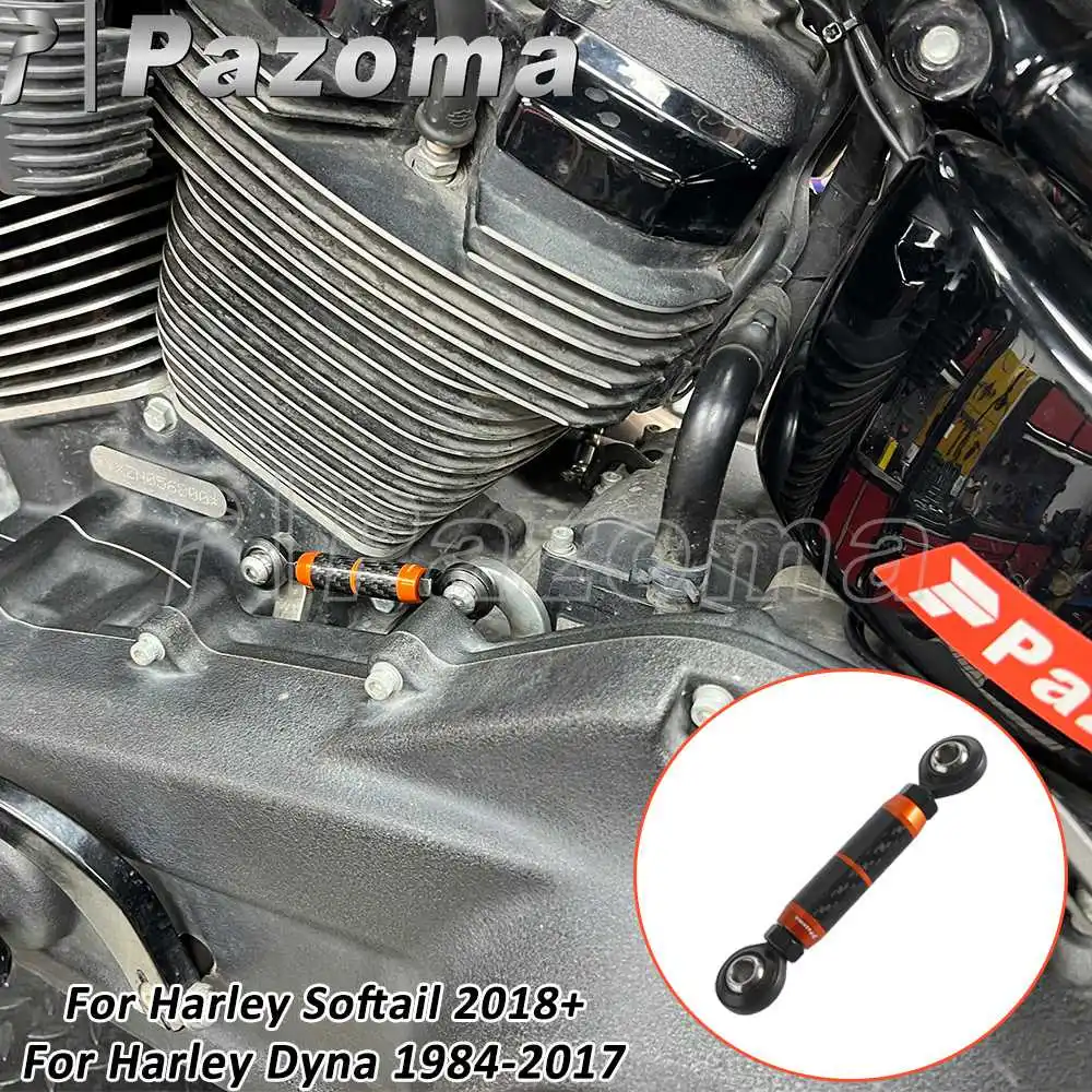 Adjustable Motorcycle Shift Linkage Mid Control Shifter Rod For Harley Dyna Low Rider S FXDLS Switchback FLD Fat Bob FXDF FXDFSE
