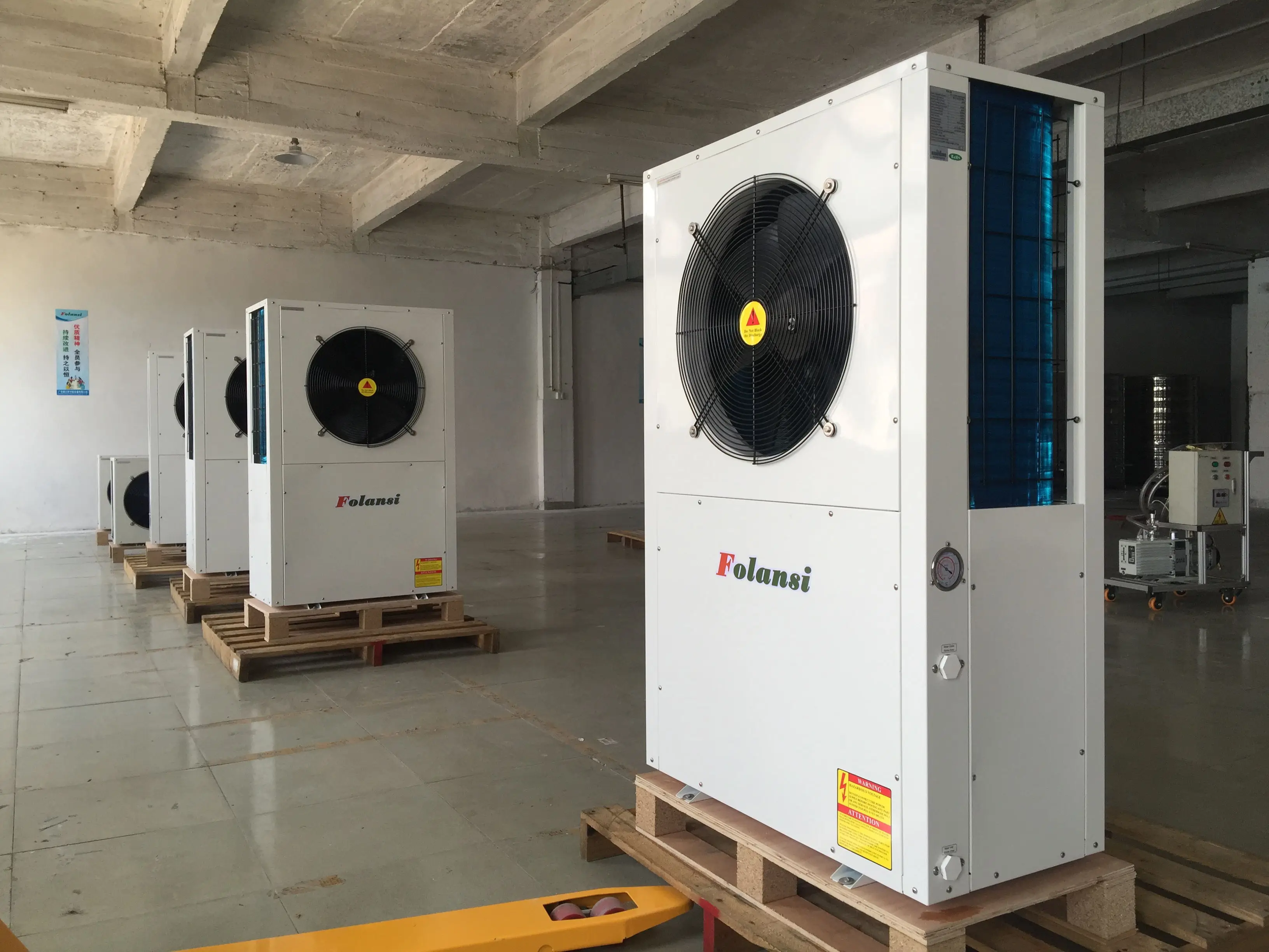 15 кВт R32/R410a Воздушно-водяной тепловой насос Источник воздуха Тепловий насос Тепловидный насос Водонагреватель Моноблочный тип Управление Wi-Fi RS485 Modbus