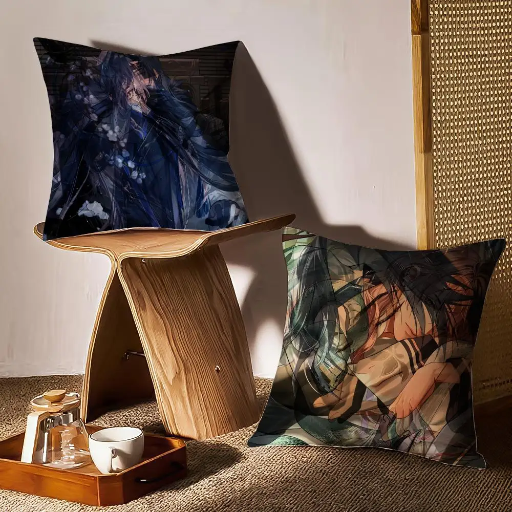كيس وسادة نمط مطبوعة كيس وسادة لغرفة المعيشة غطاء وسادة أريكة وديكور غرفة النوم رماد المملكة #2