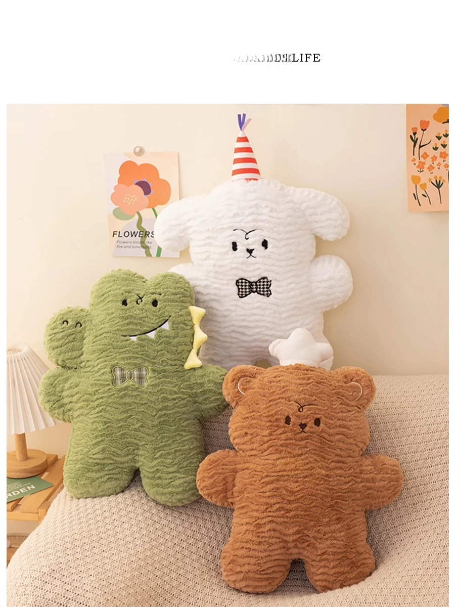 

Подушка Tlife в виде мультяшного животного, мягкая, с наполнителем из ПП-хлопка, для офиса, дневного сна, дивана, уникальная подушка для отдыха