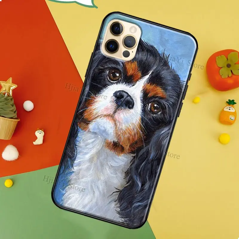 Cavalier King Charles Spaniel Phone Case For iPhone 13 11 14 12 Pro Max 7 8 Plus X XR XS Max SE 2020 12 13 Mini Back Cover