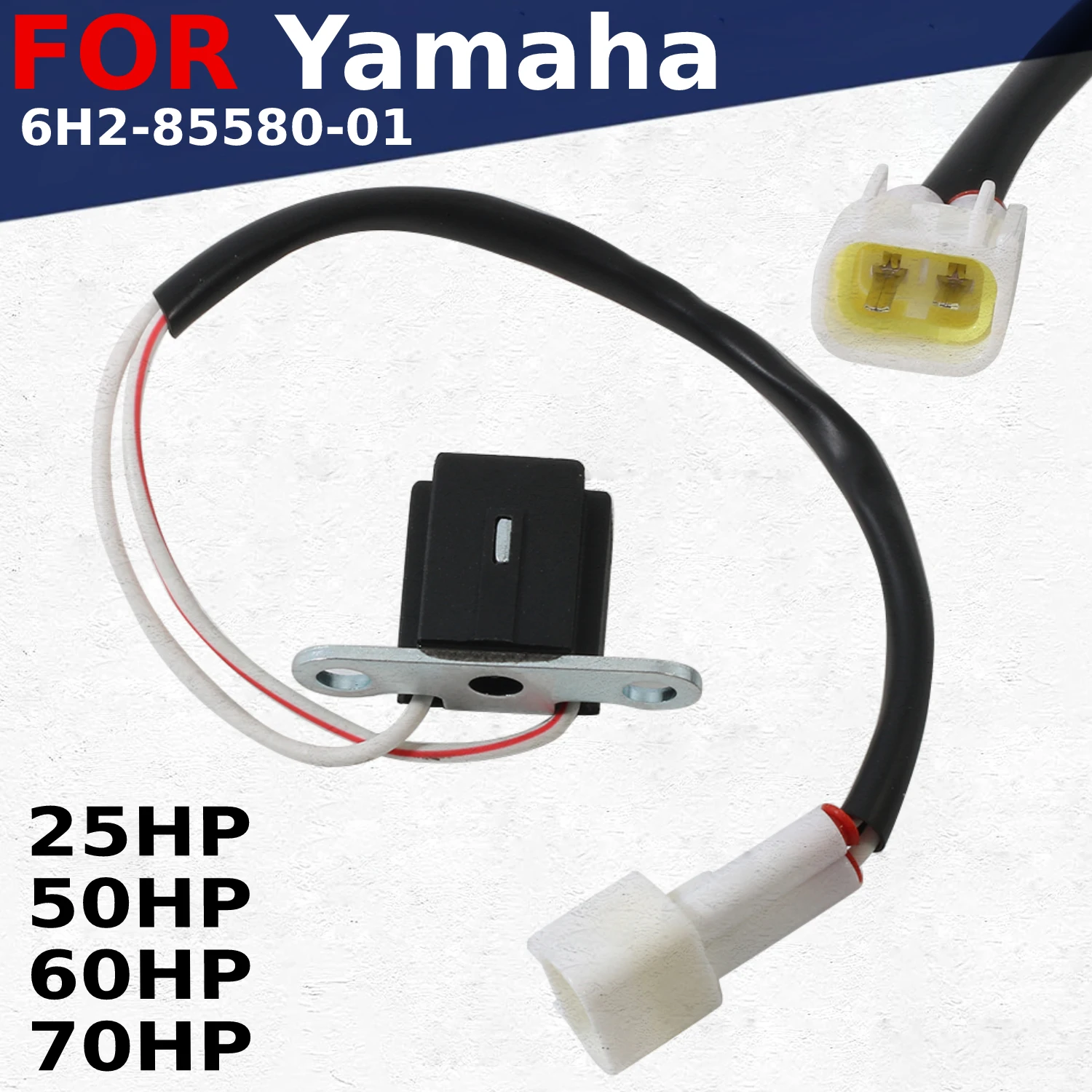 

PULSER COIL For Yamaha 60HP 70HP 25HP 50HP 25B 50G 60 C60 P60 60F 70 C70 70B MHS/L ETOS/L TLR (E)TLR TLH OEM:6H2-85580-01