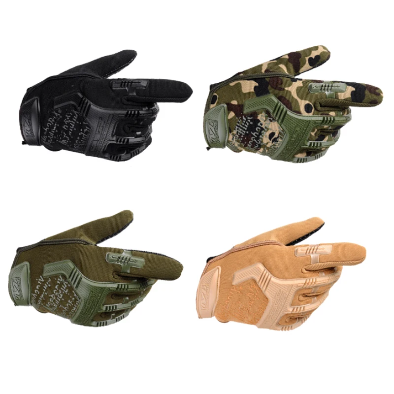 Full Finger Gloves Camo Biking Sports Camping Training Bike Cycling Outdoor Hiking Shooting Paintball Hunting Motorcycle Gloves