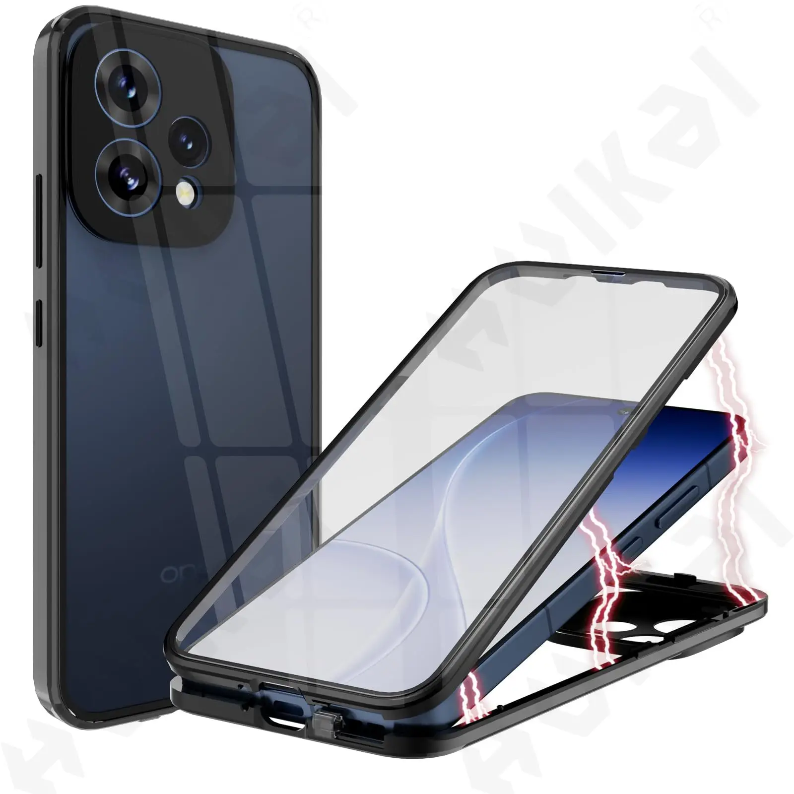 Case For OPPO Reno 15 Pro 15F Magnetic 360 Protection Front 