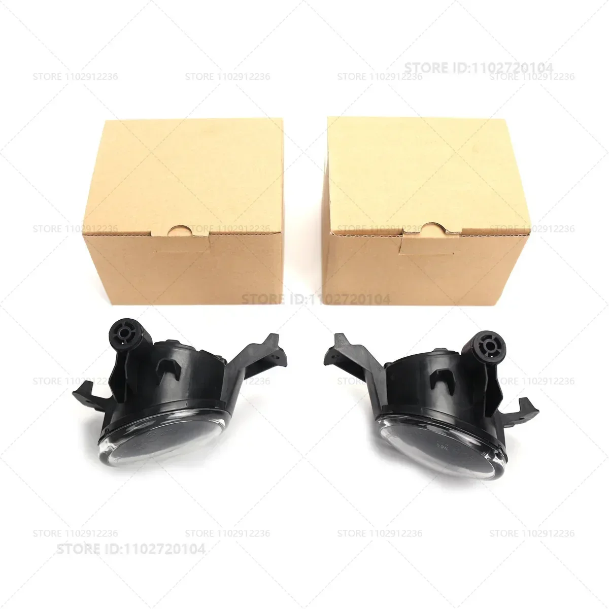 For 2008-2014 BMW X6 (E71 E72) Front Bumper Fog Light Lamp (No Bulb) 63177187629 63177187630