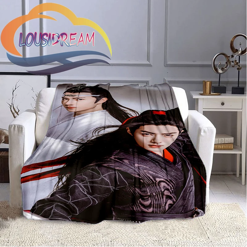 Popular TV The Untamed  Flannel Blanket Soft Fleece Throw  Lightweight All Seasons Warm for Couch Sofa Bedroom Quilt