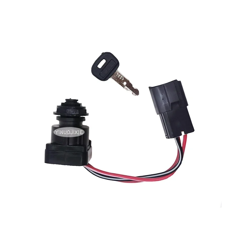 RC411-53964 RC41153964 Start Ignition Switch (With Key, Short Line) for Kubota U15 U30 KX155 KX163 Excavator Accessories The New