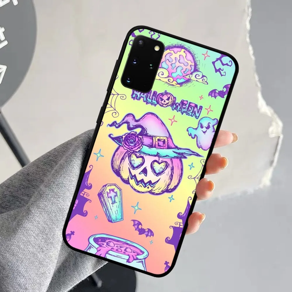 Halloween fall autumn Phone Case For Samsung S 9 10 20 21 22 23 30 23 24 plus lite Ultra FE S10lite Fundas