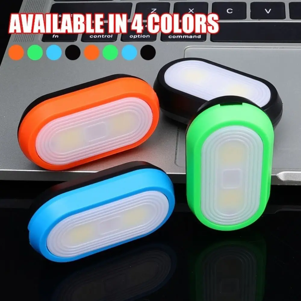 Mini LED Clip-on Light Battery Powered 3 Modes Work Lamp Adjustable Climbing Light