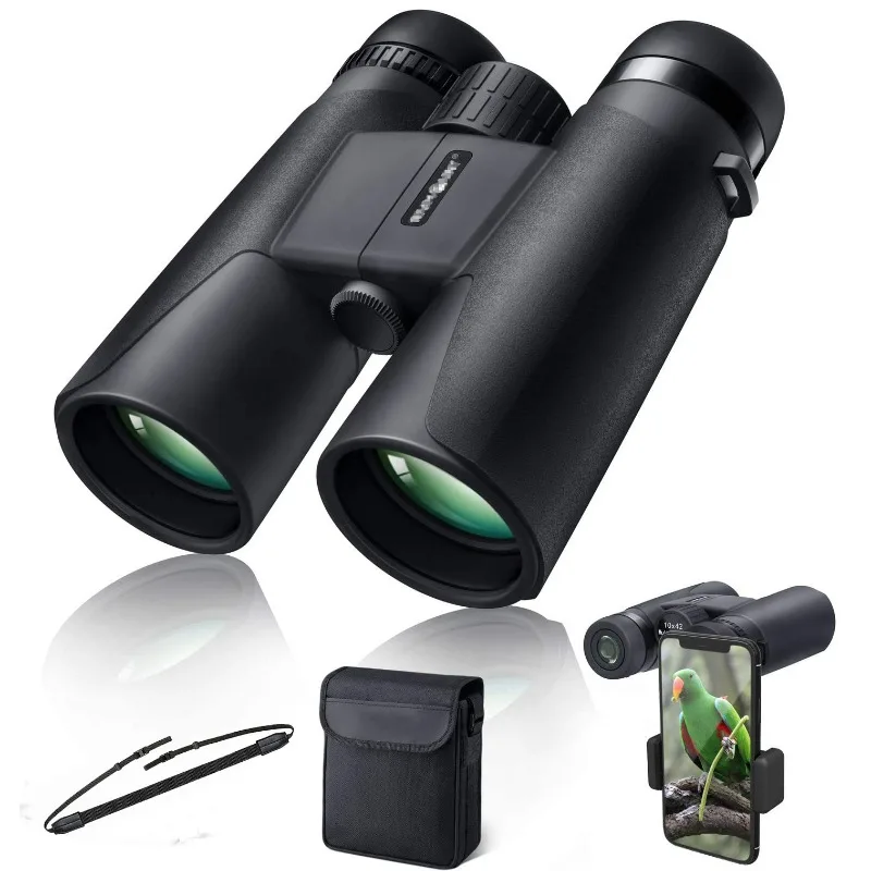 

10*42 Binoculars with High Magnification and High-definition for Outdoor Hunting Hiking Camping Cycling and Mountaineering