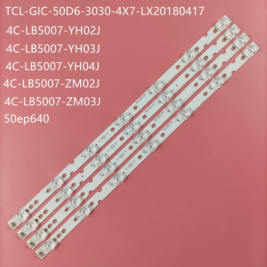 LED backlight for Thomson 50UD6306 50UD6406 50P65US 50S425 50S421 50S423 GIC-50D6-3030 LX20180417 4C-LB5007-YH02J ZM03J