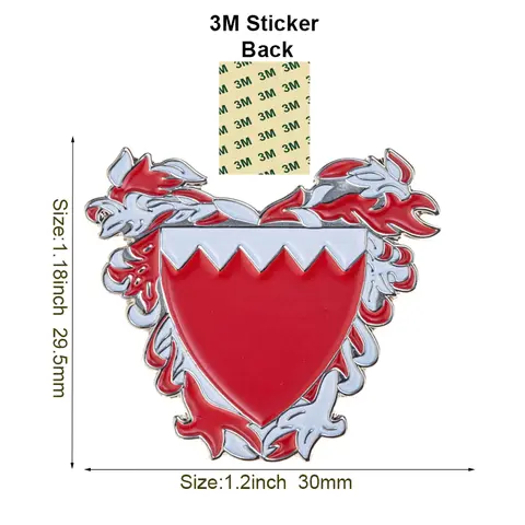 Bahrain Mobile Phone 3M Sticker Badge Metal Pin Broooches Pins