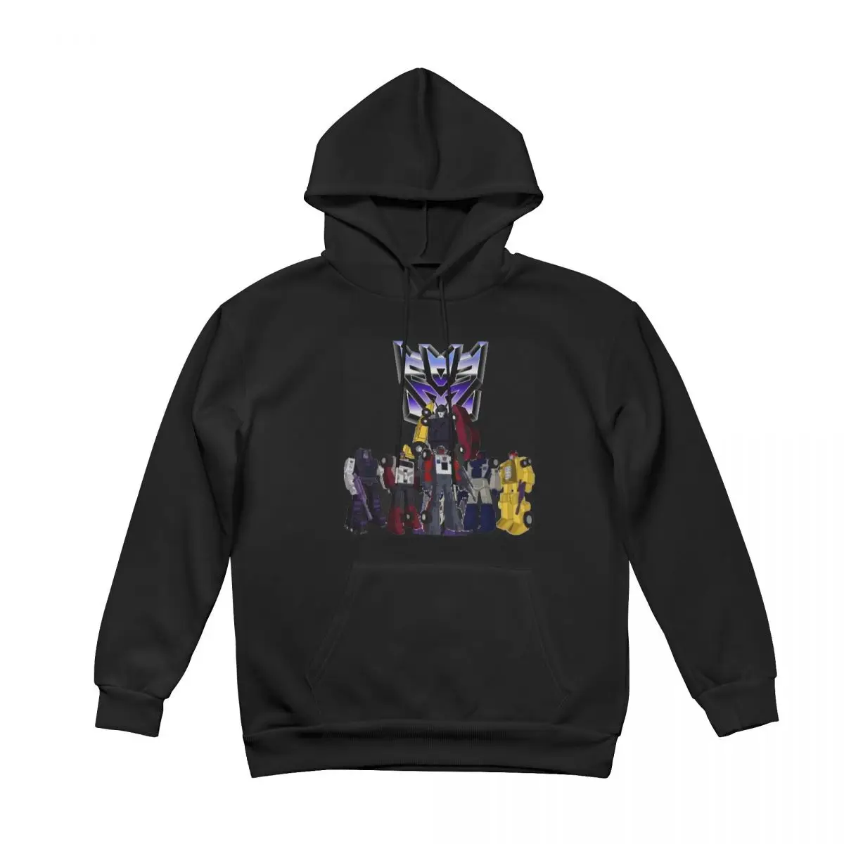 Transformer Stunticons Decepticons Menasor Sudadera con capucha de lana para hombre Sudadera con capucha de manga larga negra