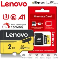 Lenovo U3 A1 V30 Class 10 Micro Card 128GB 64GB 256GB 512GB High Speed Memory Card SD TF Card With Adapter For Nintendo Switch