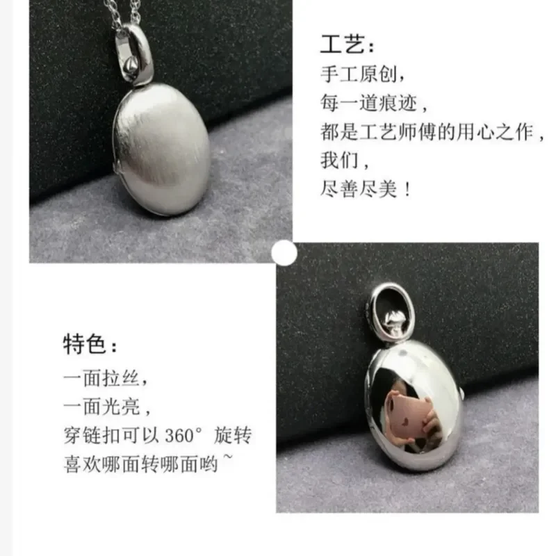 Original photo box, photo pendant, round picture pendant, handmade original jewelry pendant wholesale