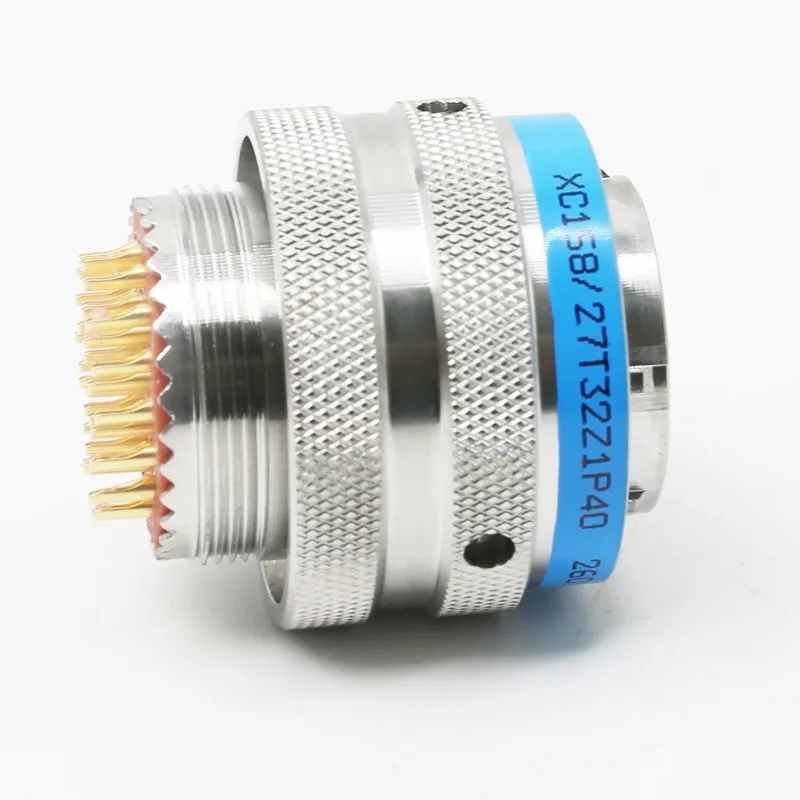 XC158 series XC158/27T32Z1P13 32-core circular electrical connector High-density connection, source factory view 2
