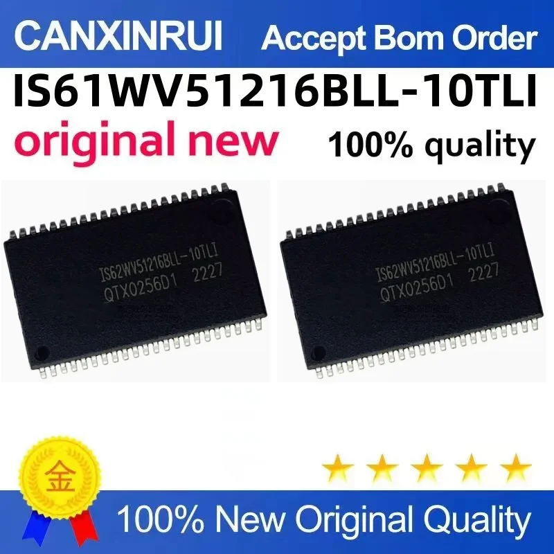 Original brand new IS61WV51216BLL-10TLI IS61WV51216BLL IS61WV51216 memory chip