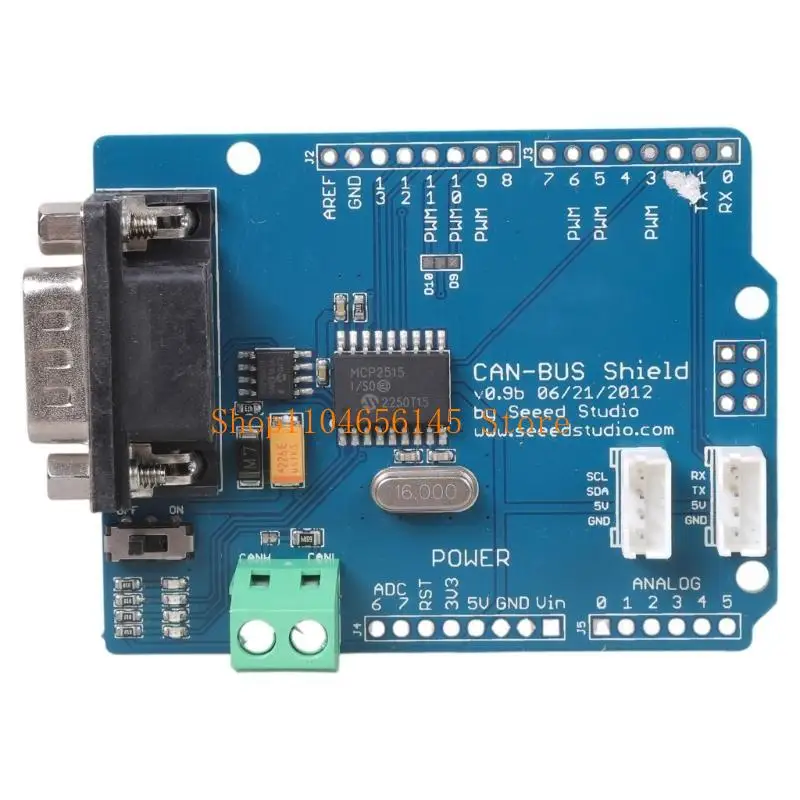 

5asd PIC225K CAN-BUS Shield Expansion For Versatility Applications Circuit Projects