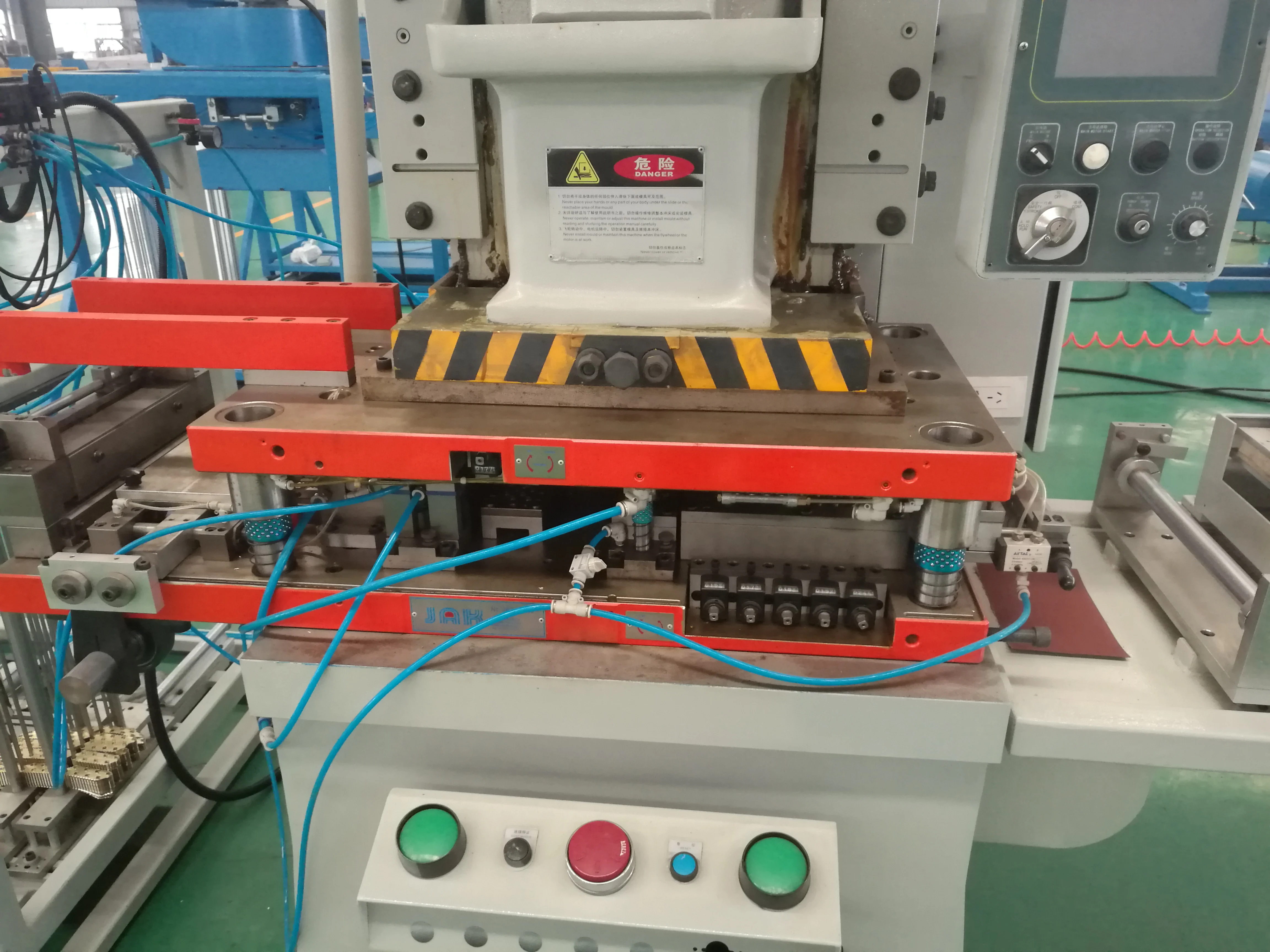 Hot Seeling Kupfer Aluminium Fin Punching Press Maschine für Klimaanlage