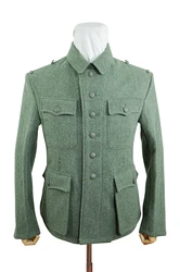 GUWA-094 WWII German M42 Heer EM field grey wool tunic Feldbluse