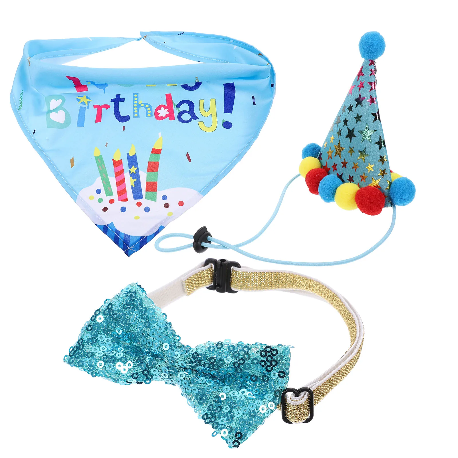

Pet Birthday Cap Party Balloon Pet Birthday Balloon Pet Neckerchief Dog Birthday