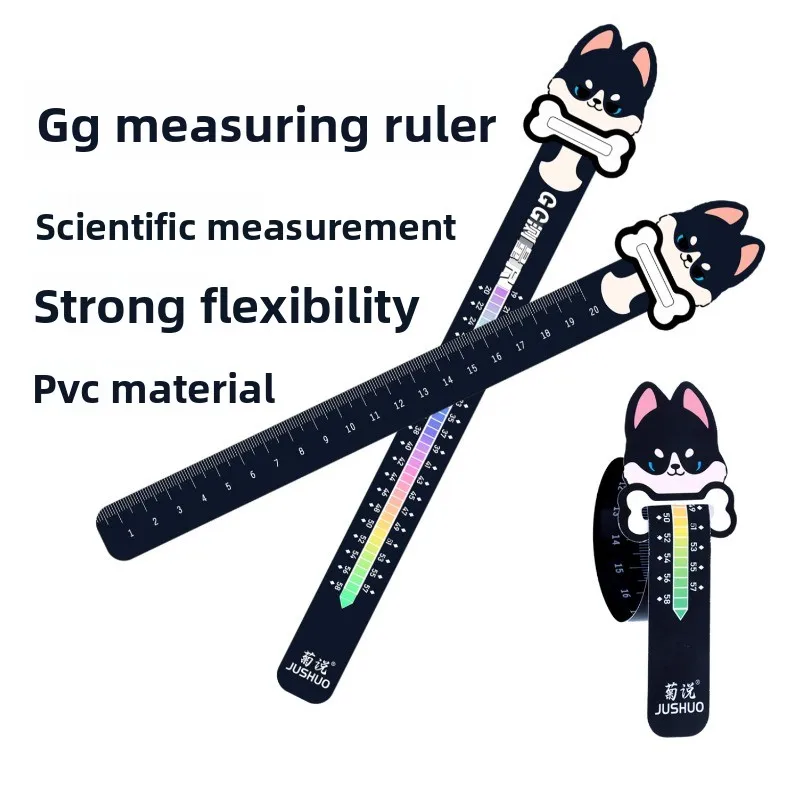 أقحوان سعيد قياس القضيب حجم القطر الذكور قياس الجزء السفلي من الجسم حجم طول قياس الأخ مسطرة خاصة الجنس لعب #6