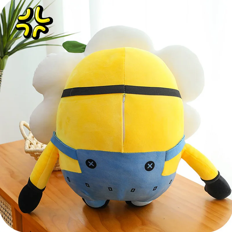 25/35/45Cm nuevos dibujos animados Minions muñeco de peluche almohada de juguete Kawaii Anime Despicable Me figura Bob Tim Pp juguete de peluche de algodón regalo para niños