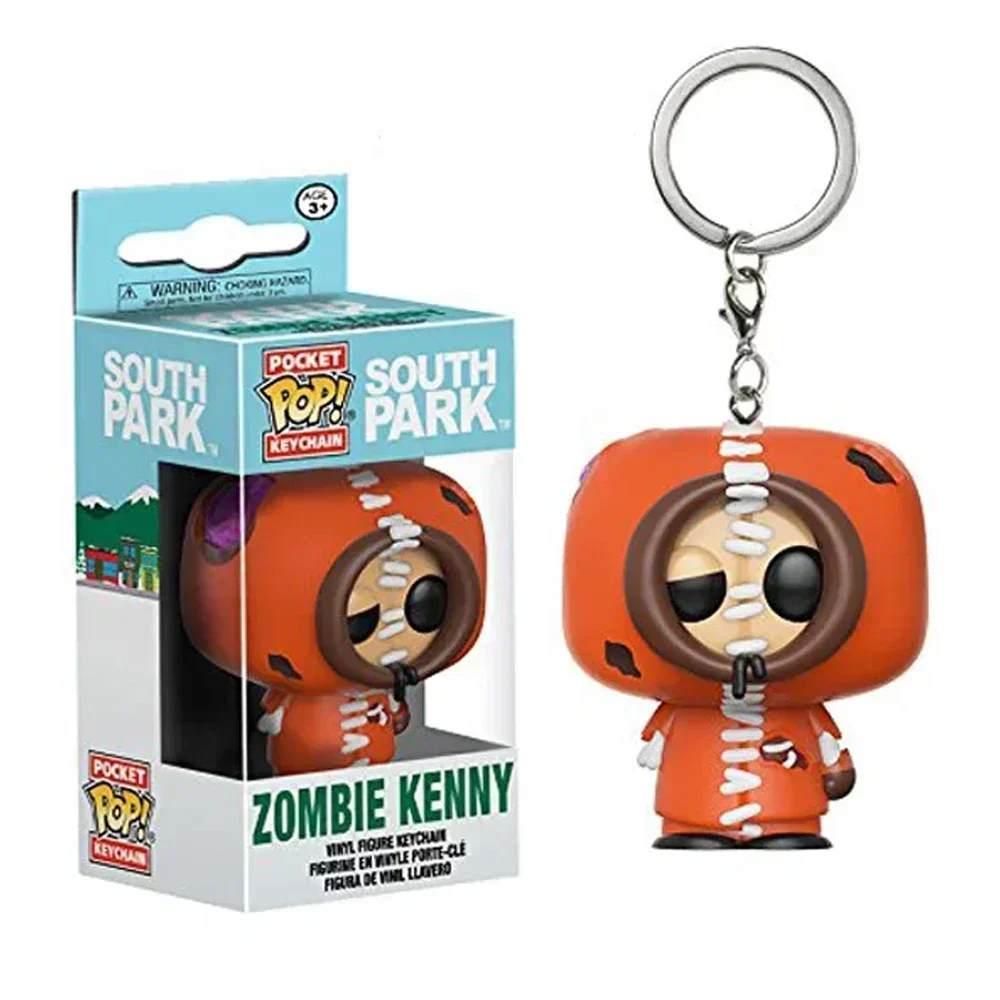 funko handmade moHot Styles Pocket Funko pop Keychains South Park Kyle Stan Zombie Kenny CartmanBackpack pendant